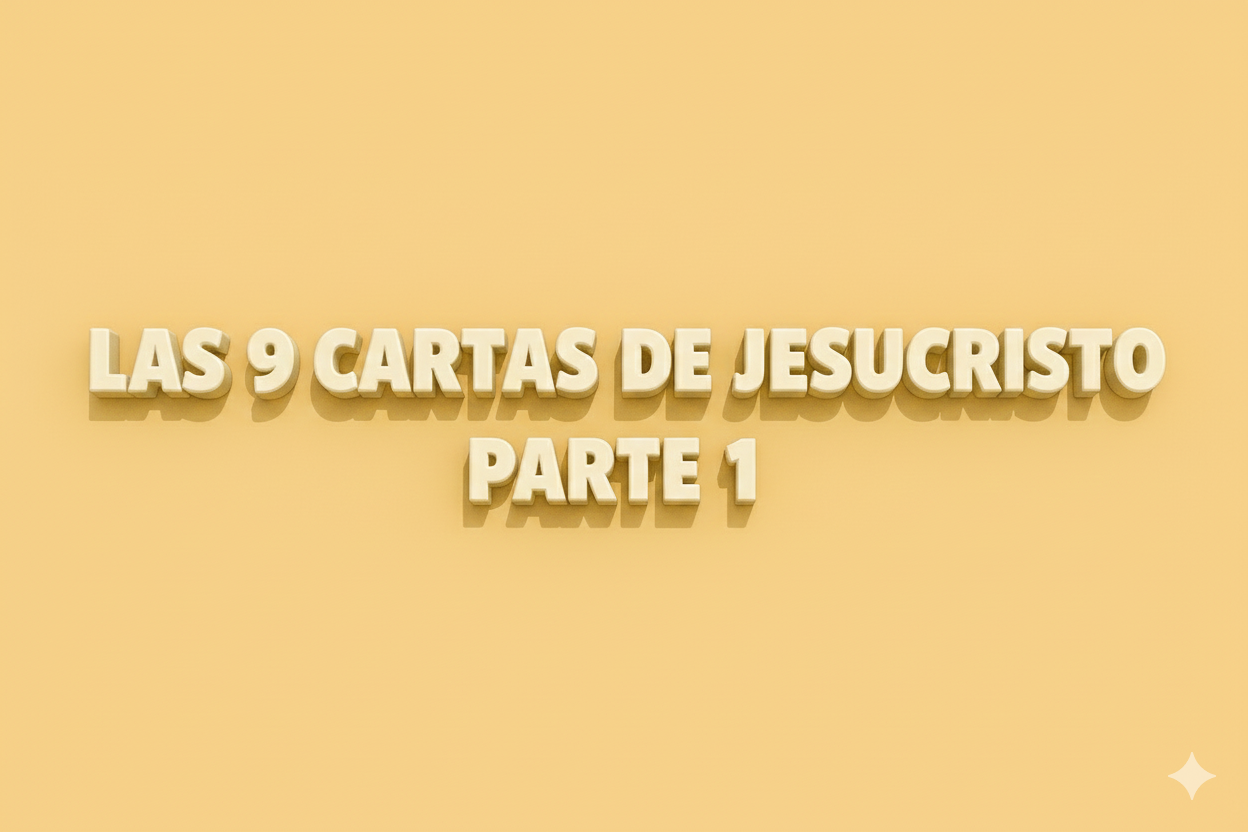 Las 9 Cartas de Jesucristo  1 (pdf)